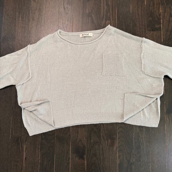 Three Bird Nest - Got you covered drop shoulder - Ash, Gray, Oversized - Small - Picture 3 of 9